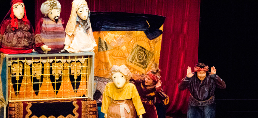 Spektakl dla dzieci pt.: ALI BABA I CZTERECH ROZBÓJNIKÓW – Wędrowny Teatr Lalek MAŁE MI z Warszawy