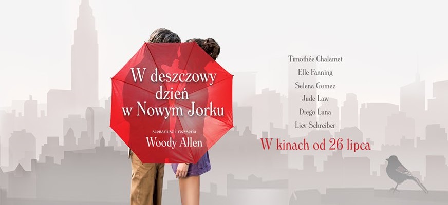 W deszczowy dzień w Nowym Jorku