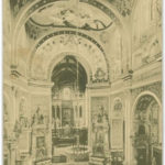 Sanktuarium św. Józefa: polichromia młodopolska (1904 r.) w nawie głównej, zniszczona przed 1966
