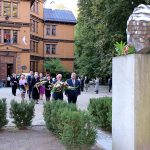 Uroczyste złożenie kwiatów pod pomnikiem Fryderyka Chopina