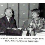 Jarosław Lisakowski i Anna Szałaśna w ISPAN 1988